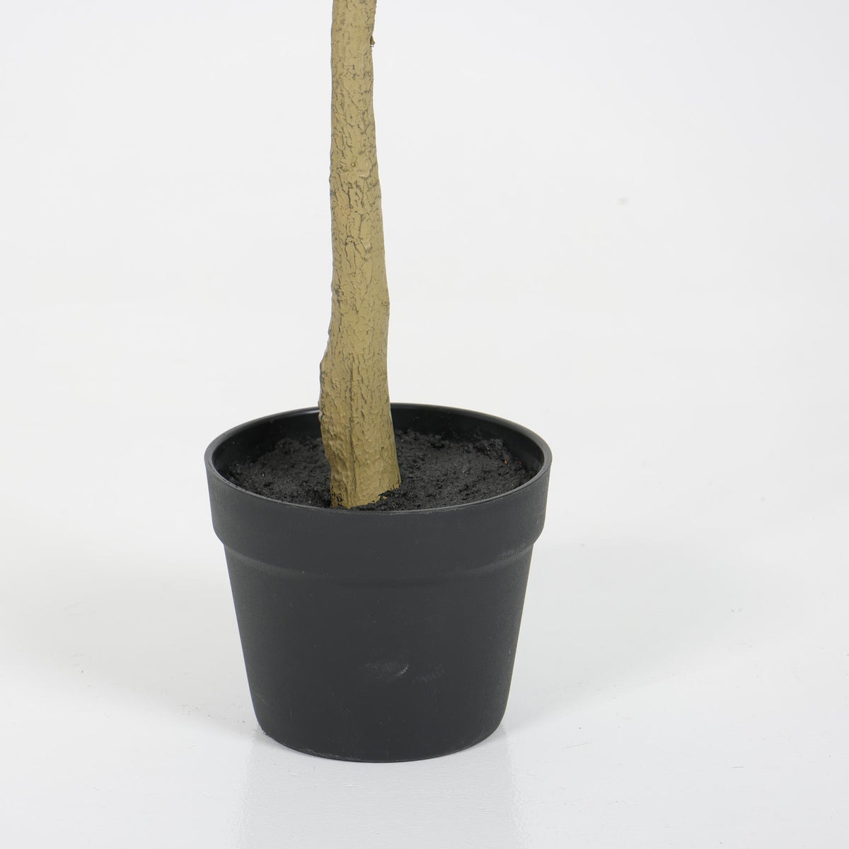 72" Artificial Olive Tree in Black Pot