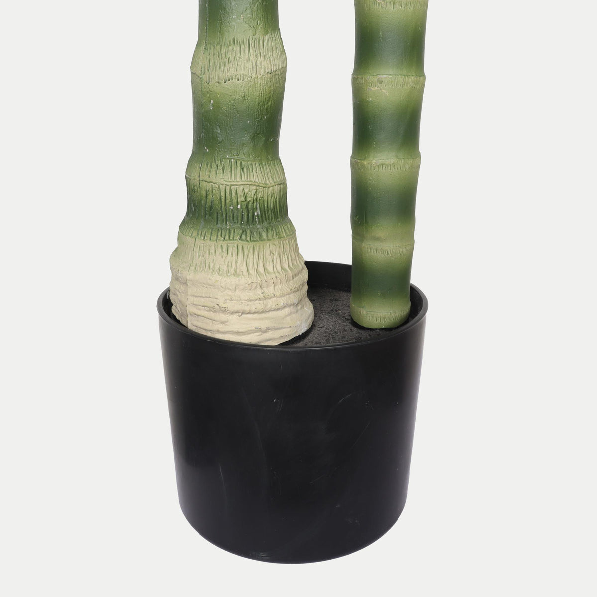 72" Artificial Tropical Palm Tree in Black Pot
